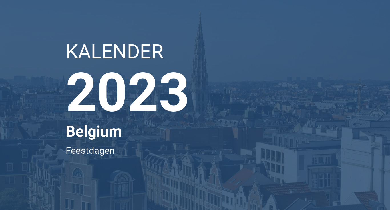 Year 2023 Calendar – Belgium