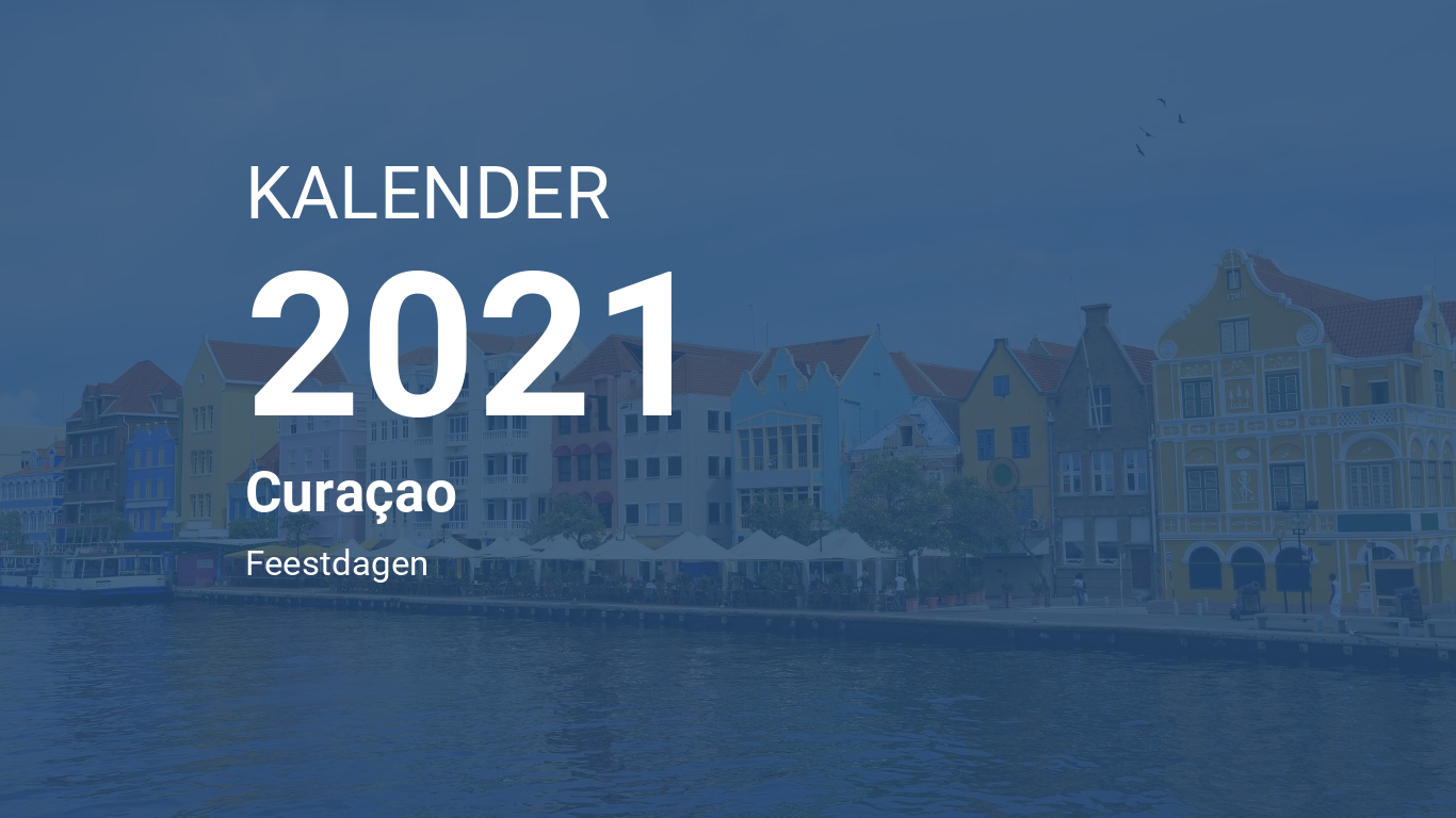 Year 2021 Calendar – Curaçao