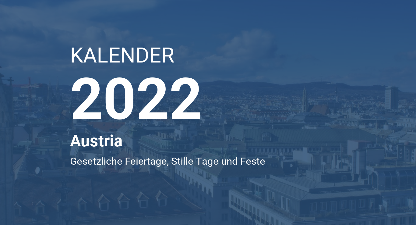 Year 2022 Calendar – Austria