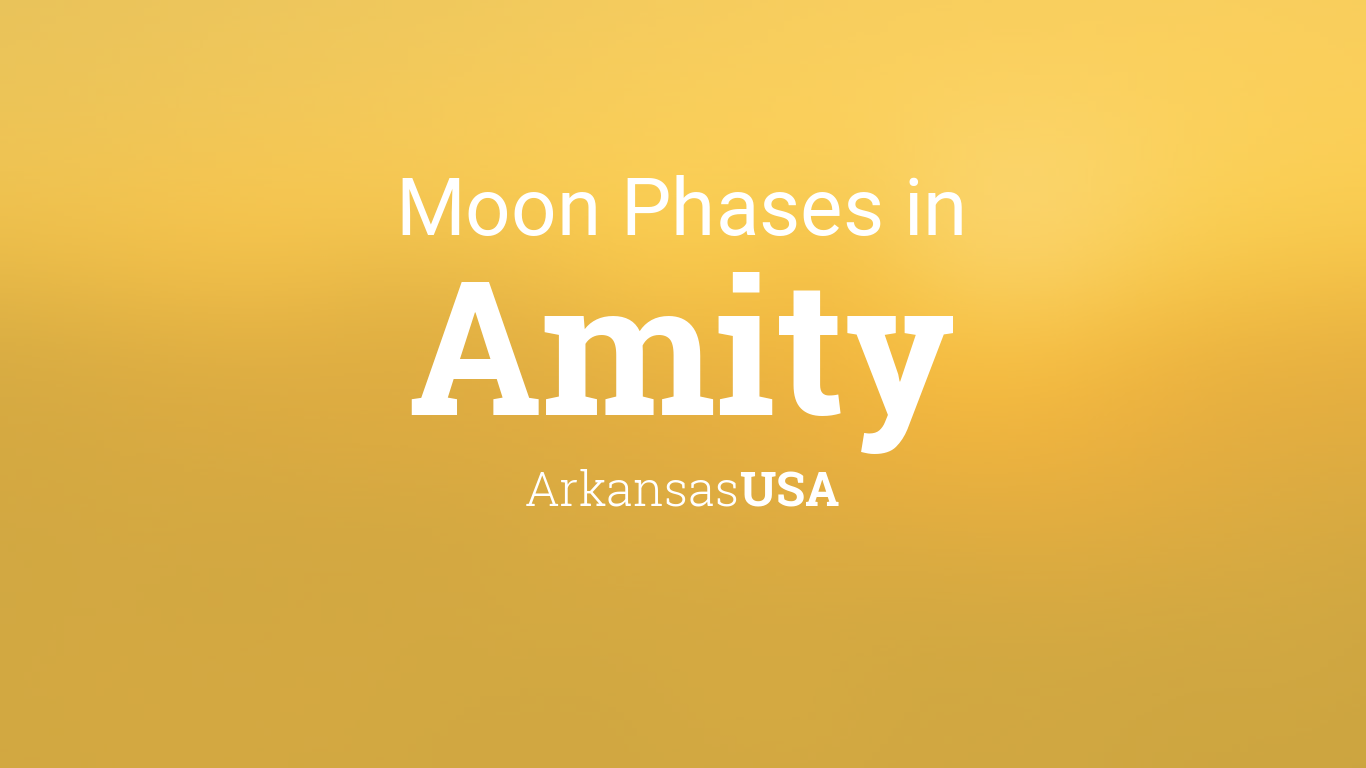 Moon Phases 2024 Lunar Calendar for Amity, Arkansas, USA
