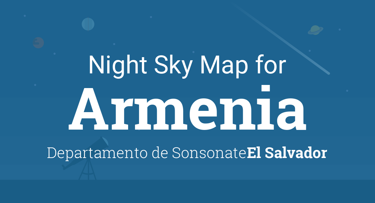 Night Sky Map & Planets Visible Tonight in Armenia