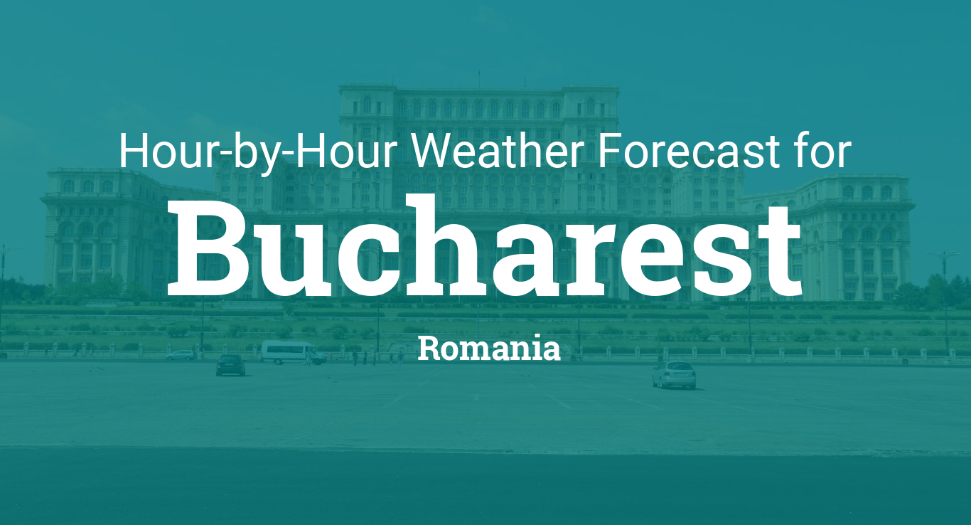 Hourly forecast for Bucharest, Romania