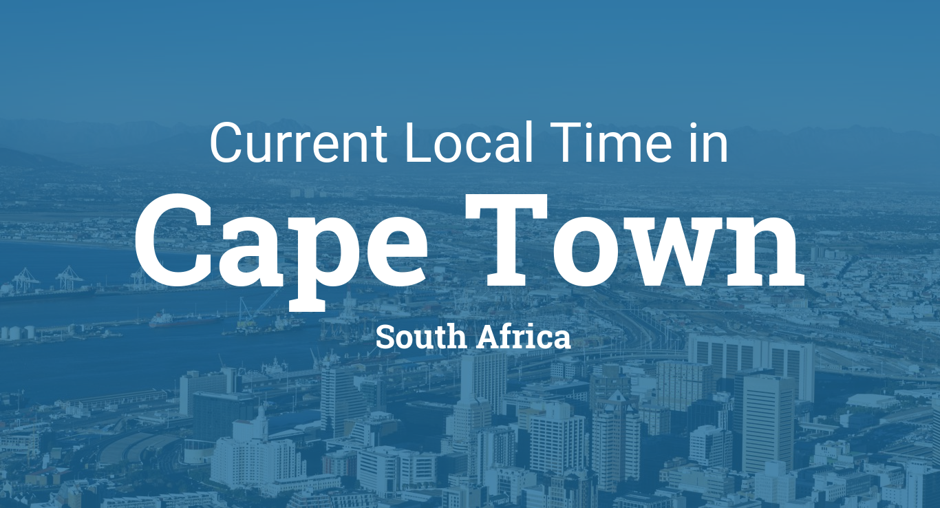 Current Local Time in Cape Town, South Africa
