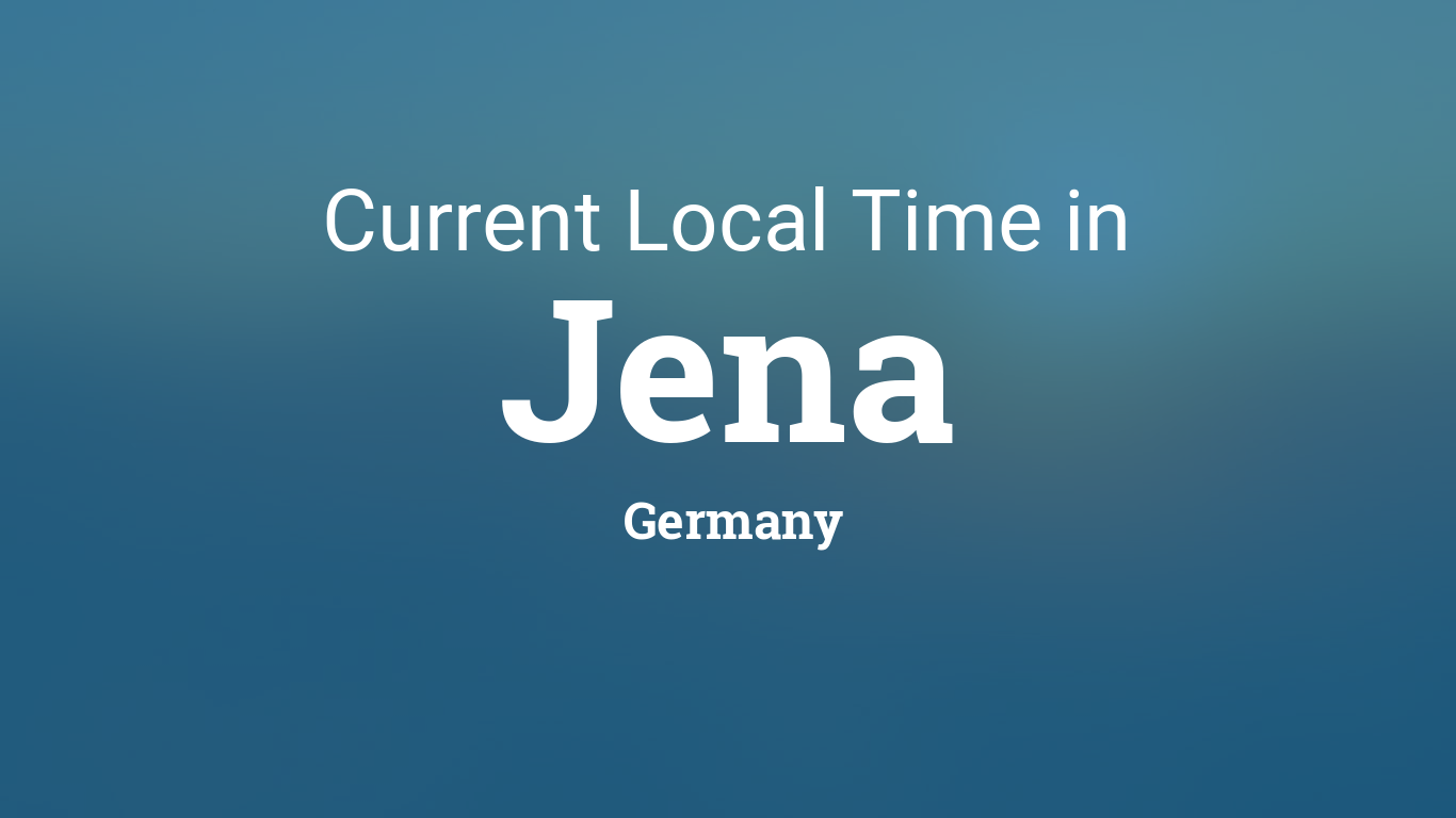 current-local-time-in-jena-germany