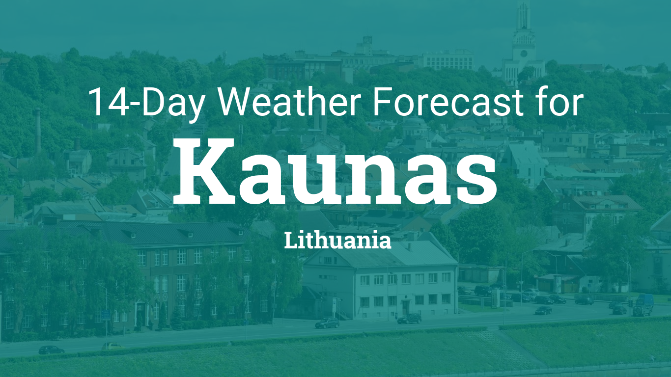 Kaunas, Lithuania 14 day weather forecast