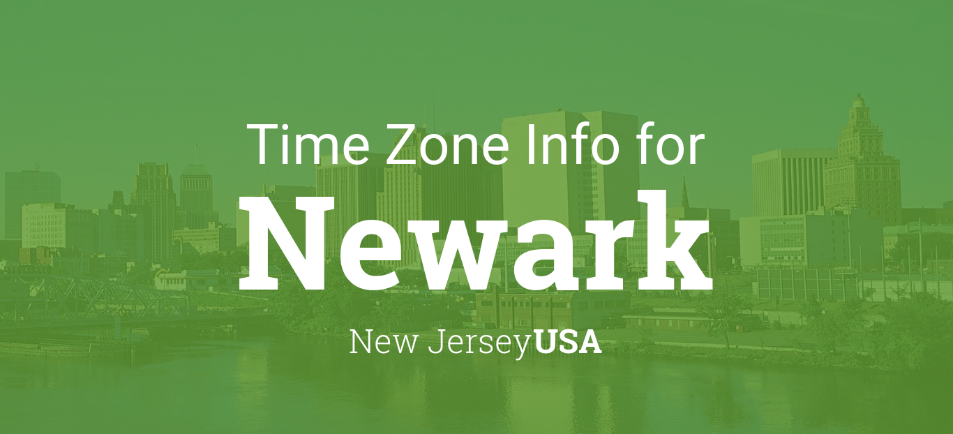 Time Zone Clock Changes in Newark, Jersey, USA