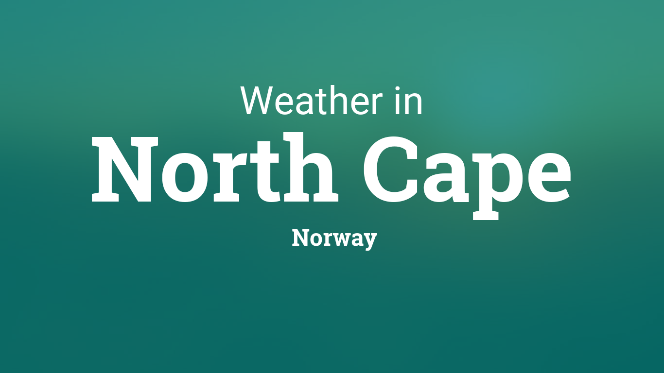 Weather for North Cape, Norway