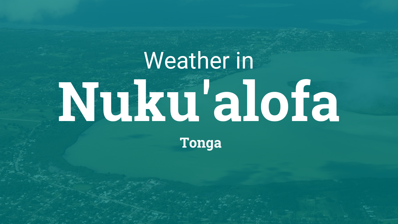 Weather for Nuku'alofa, Tonga