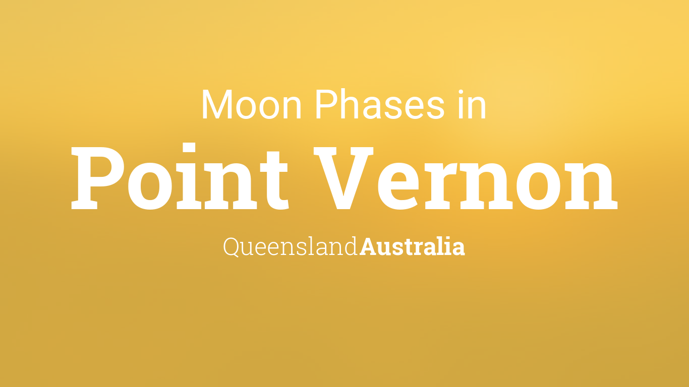 Moon Phases 2024 Lunar Calendar for Point Vernon, Queensland, Australia
