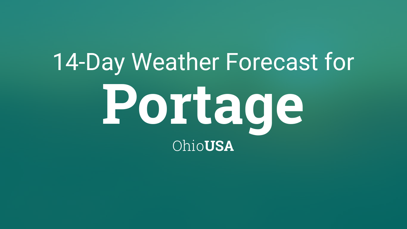Portage, Ohio, USA 14 day weather forecast
