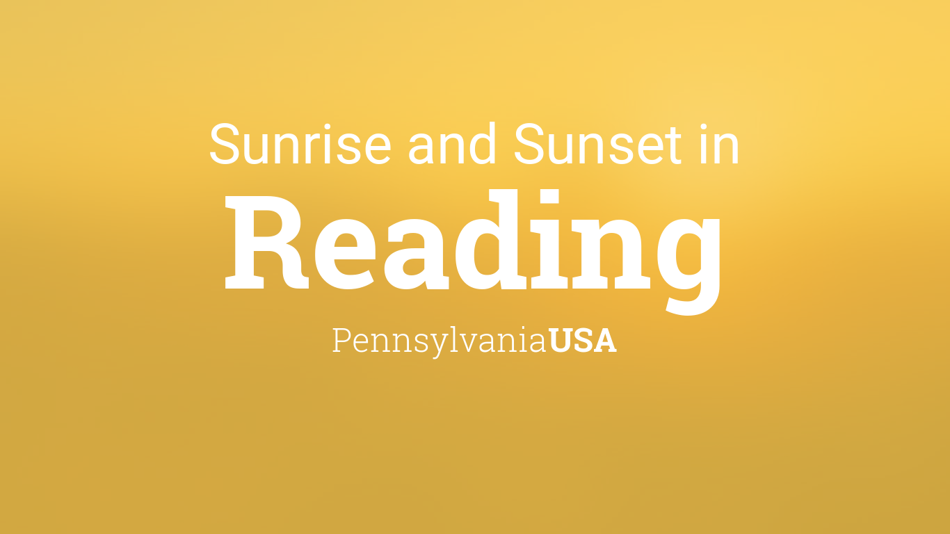sunrise-and-sunset-times-in-reading