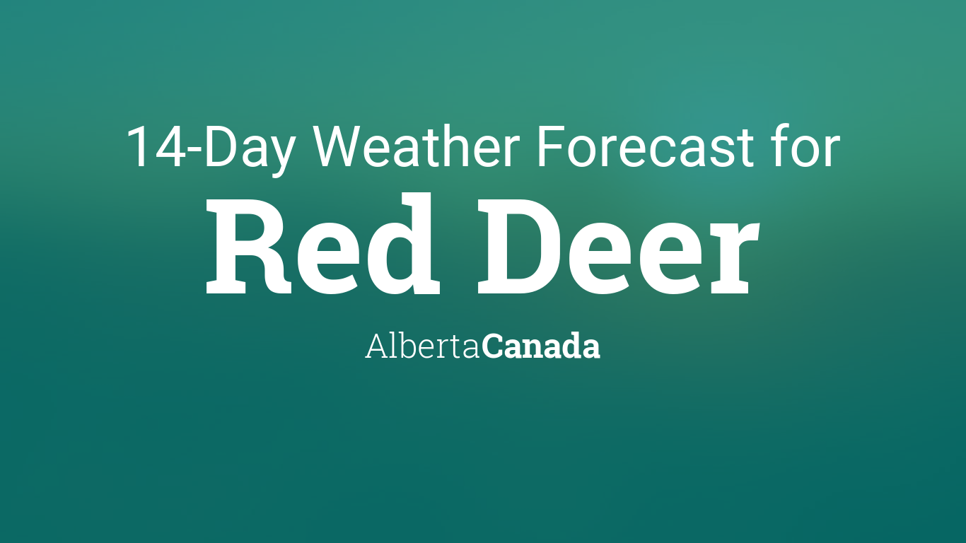 Red Deer, Alberta, Canada 14 day weather forecast