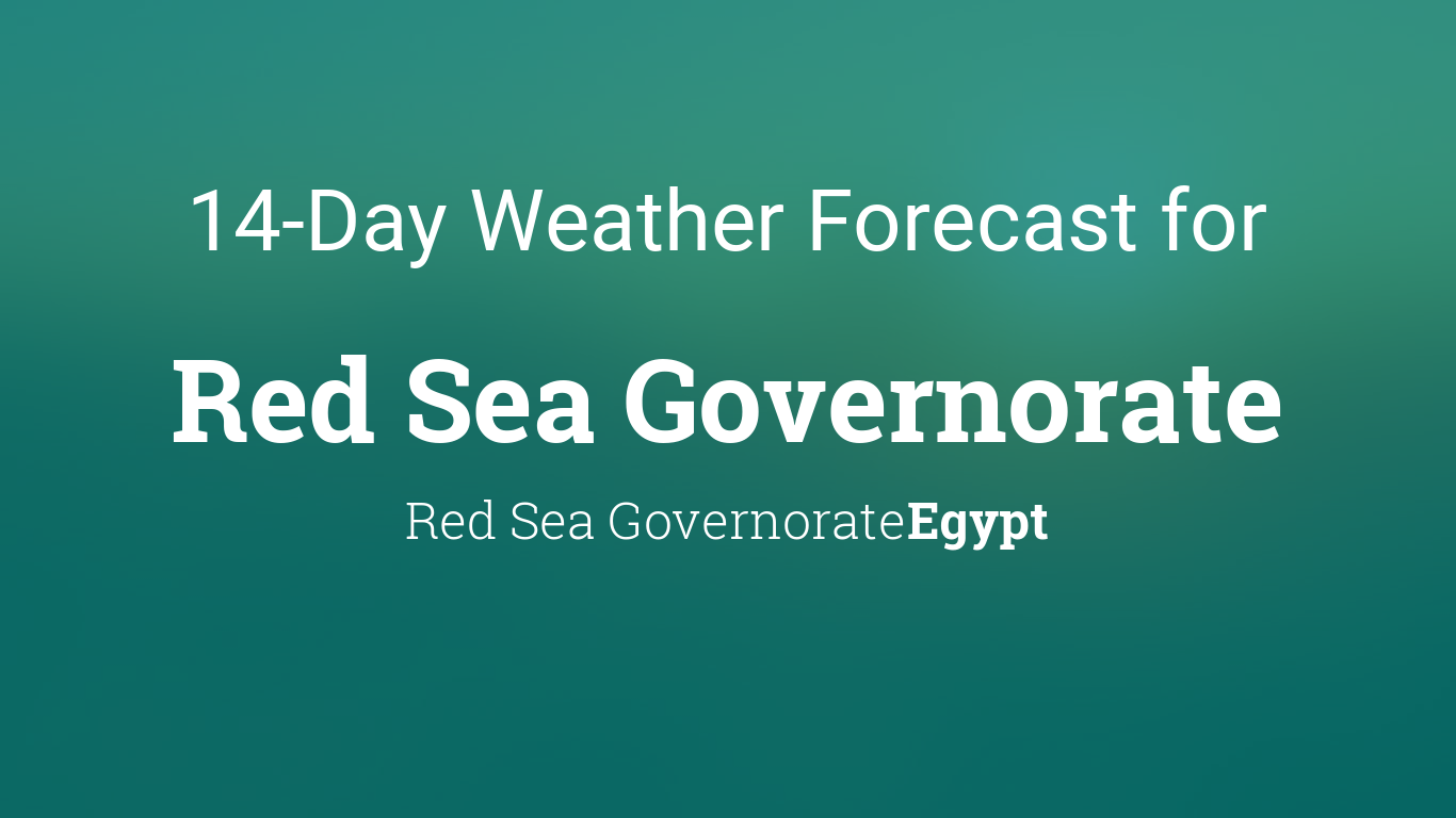 Red Sea Governorate, Egypt 14 day weather forecast