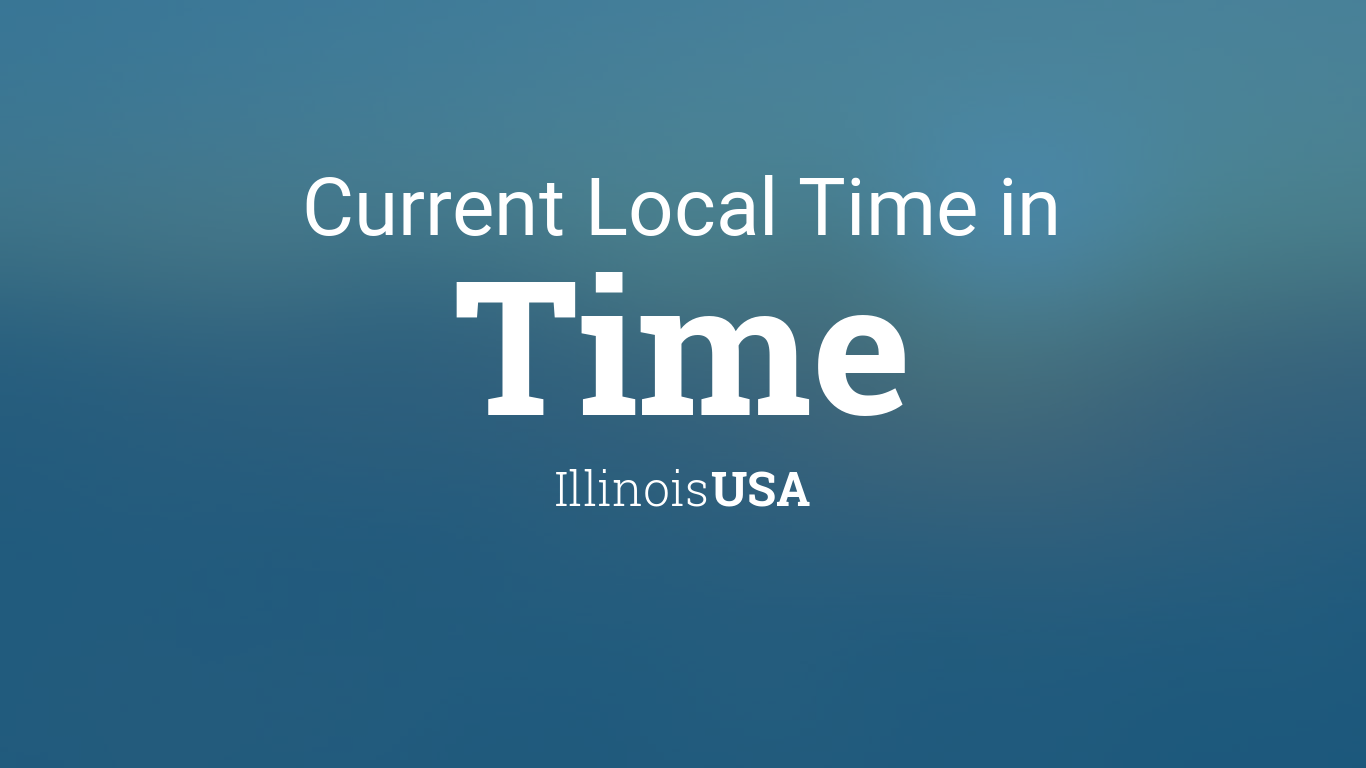 Current Local Time in Time, Illinois, USA