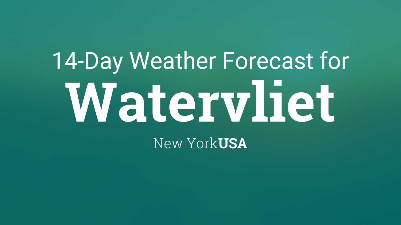 Cityog.php?title=14 Day Weather Forecast For&tint=0x007b7a&city=Watervliet&state=New York&country=USA