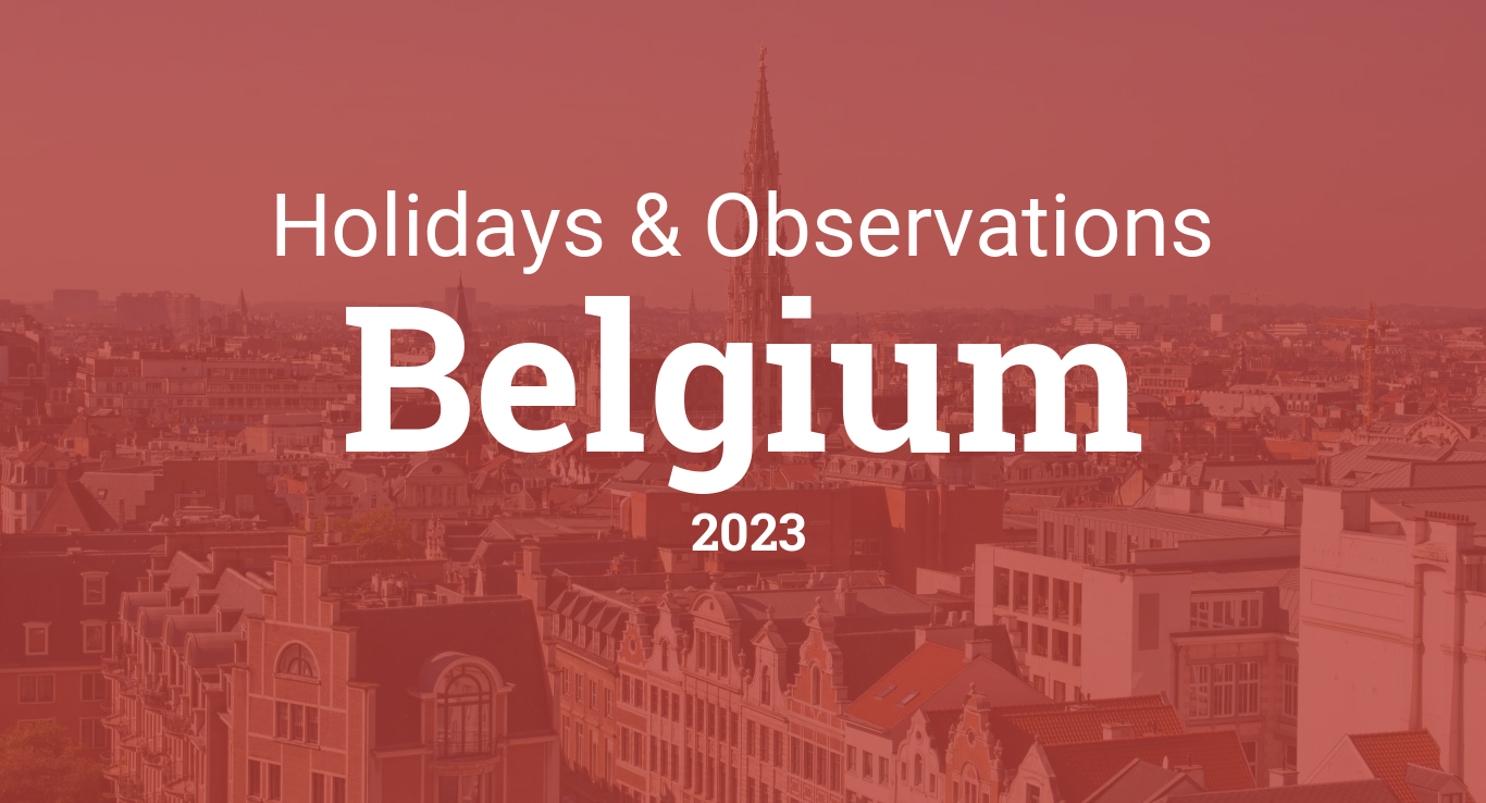 Holidays and Observances in Belgium in 2023