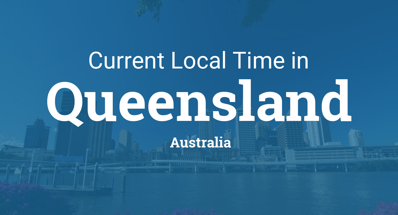Time in Queensland, Australia
