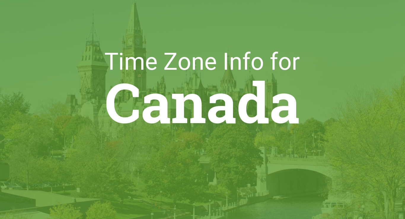 Time Zones in Canada