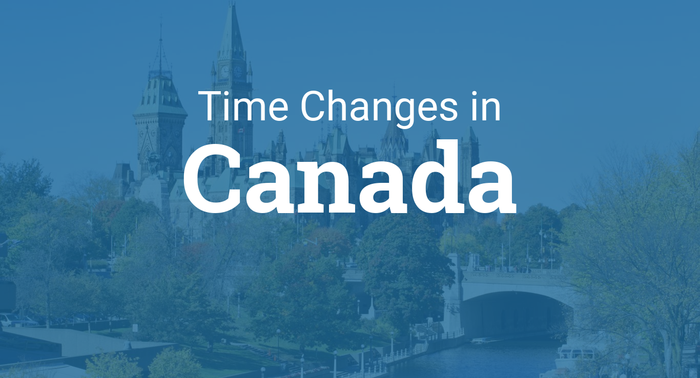 Daylight Saving Time 2023 in Canada