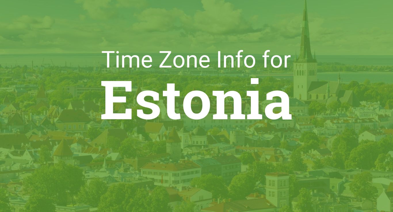 Time Zones in Estonia