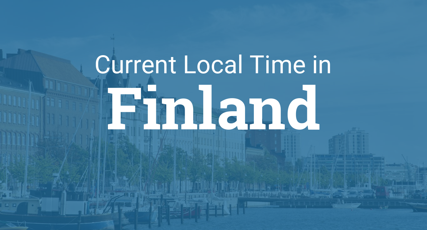 Current Local Time in Finland - Helsinki