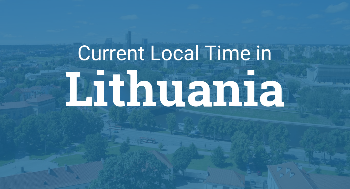 Time in Lithuania
