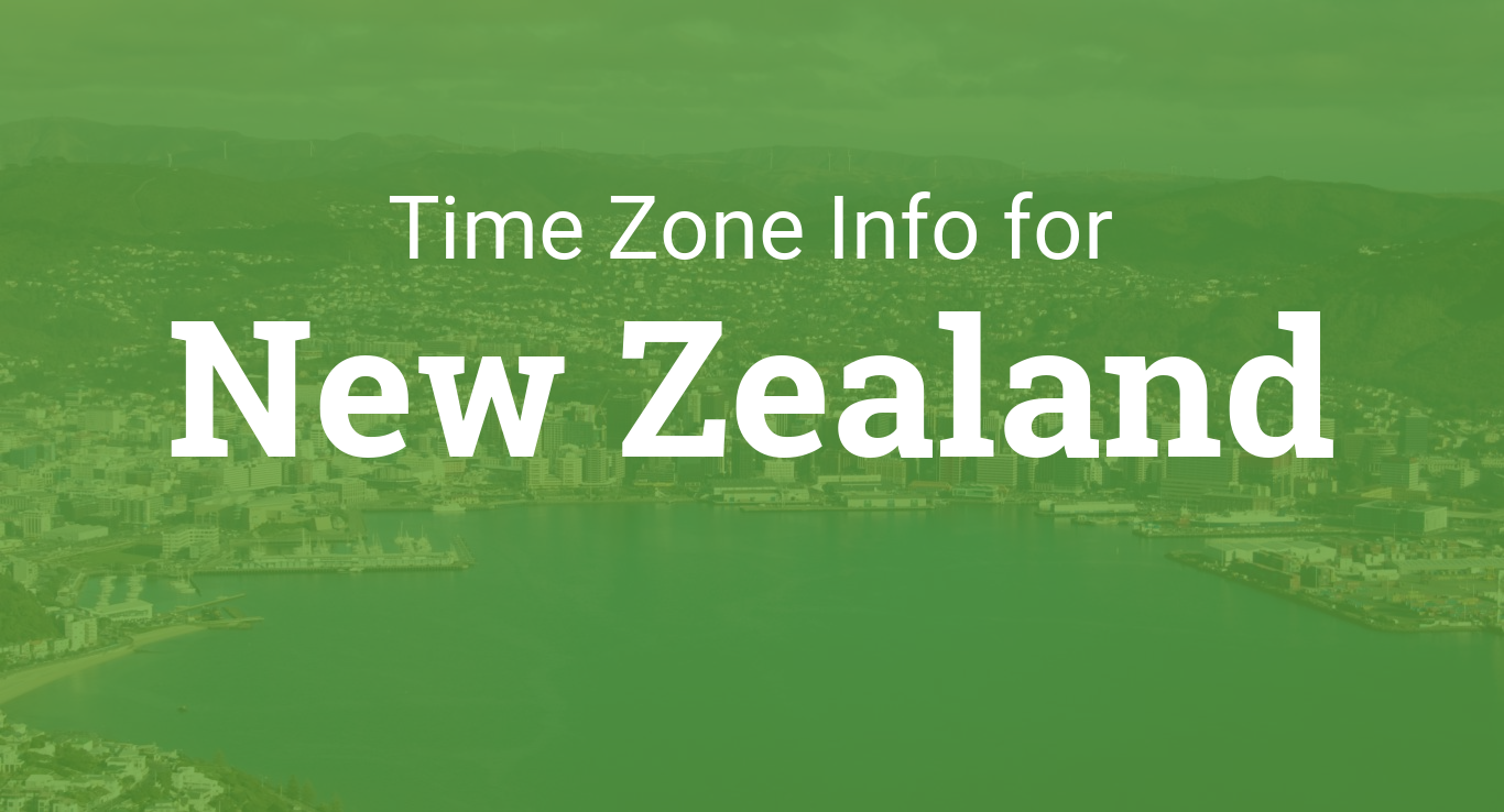Time Zones in New Zealand