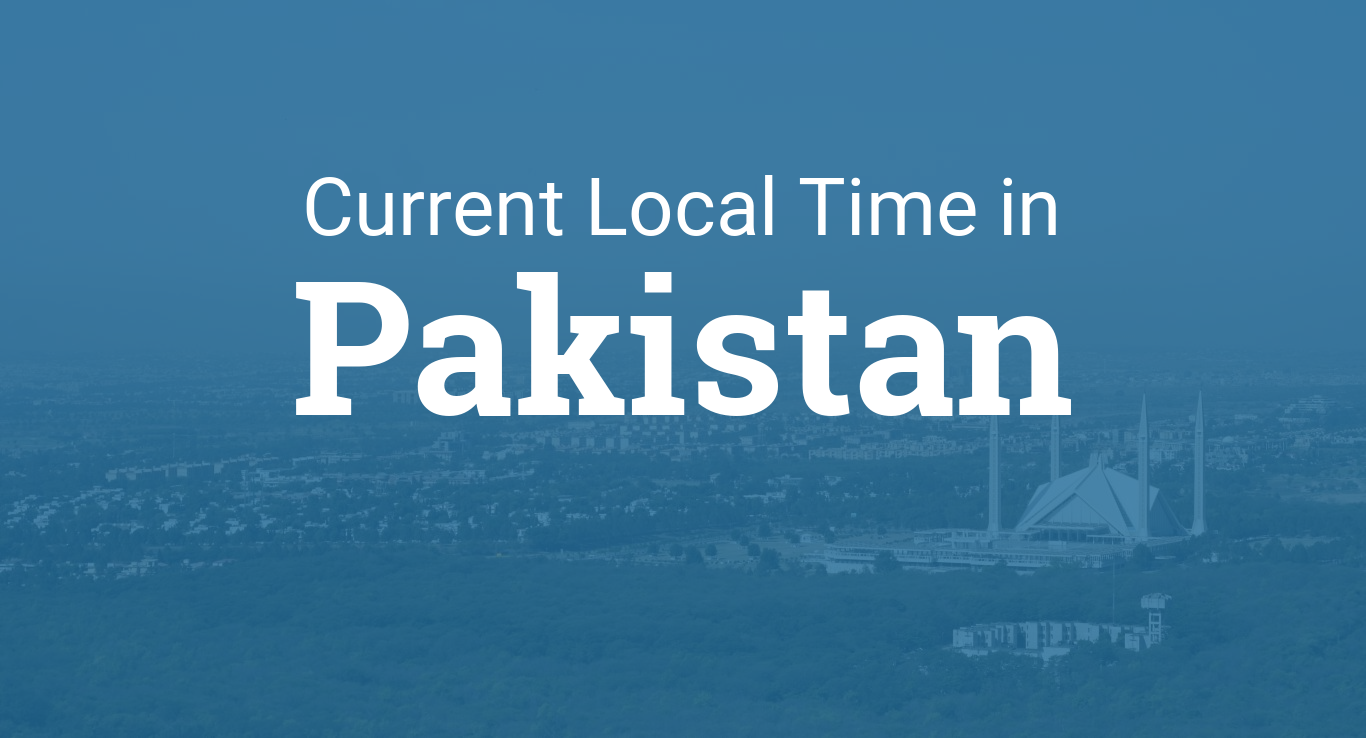 Time in Pakistan