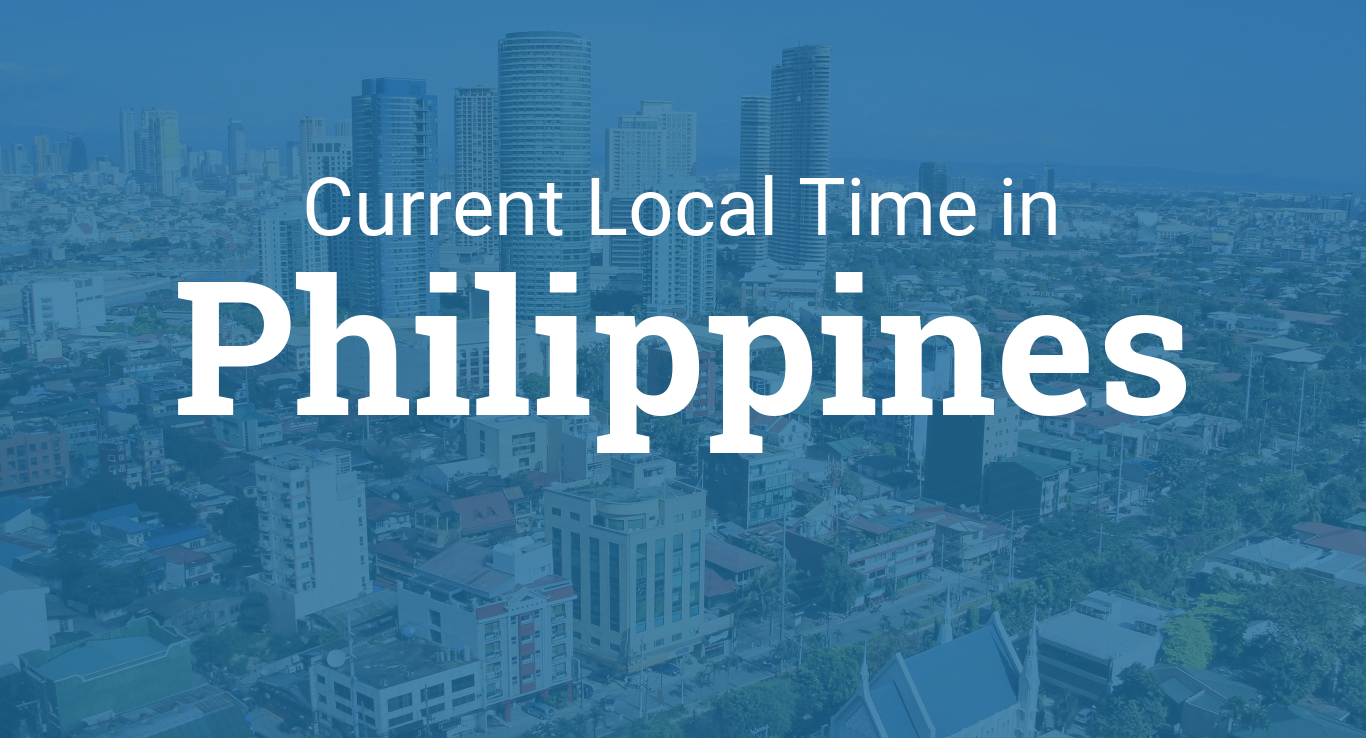 Current Local Time in Philippines