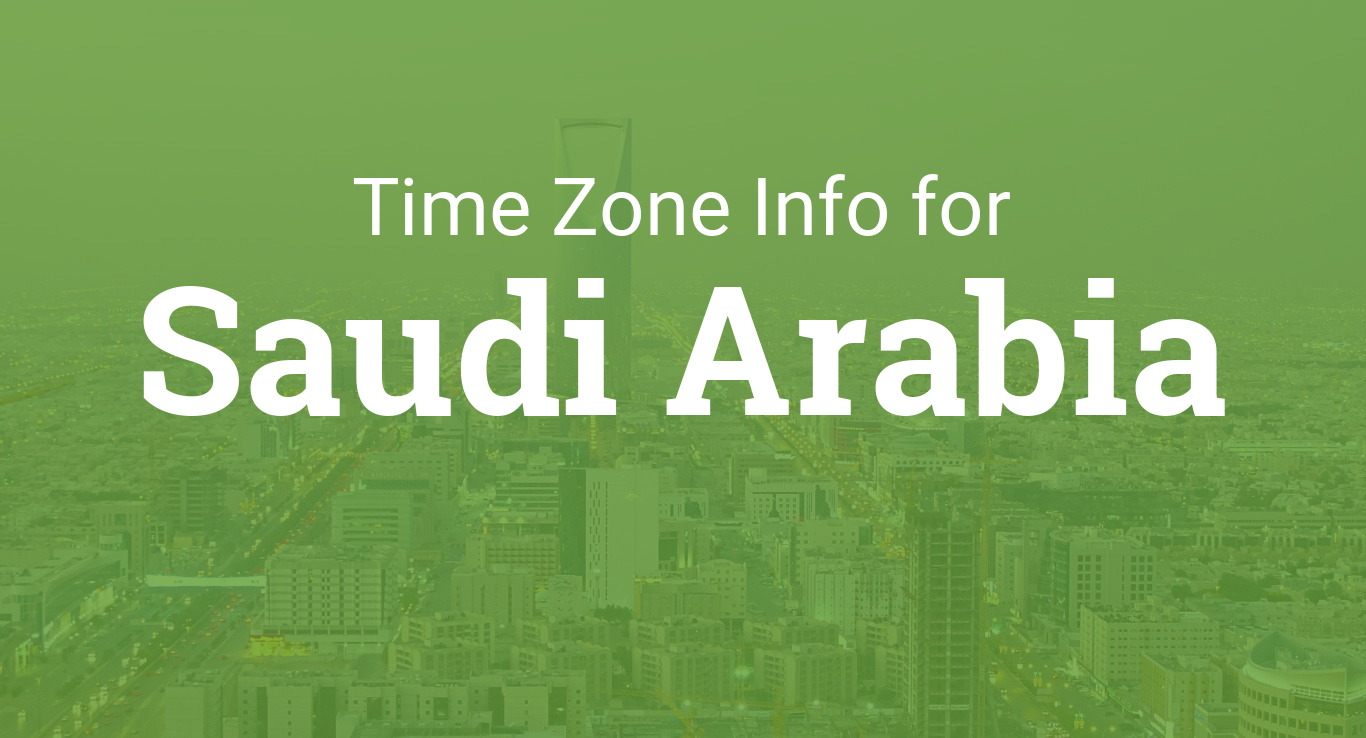 Time Zones in Saudi Arabia