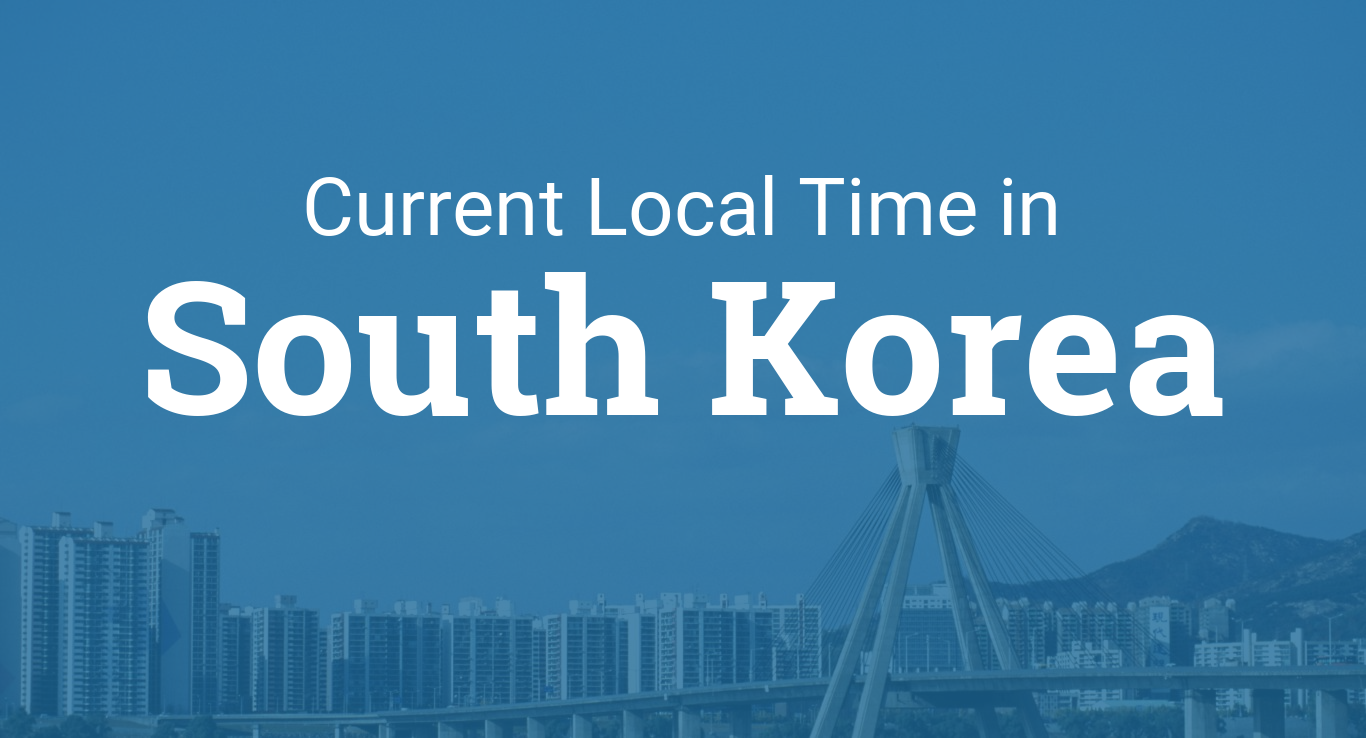 Time in South Korea