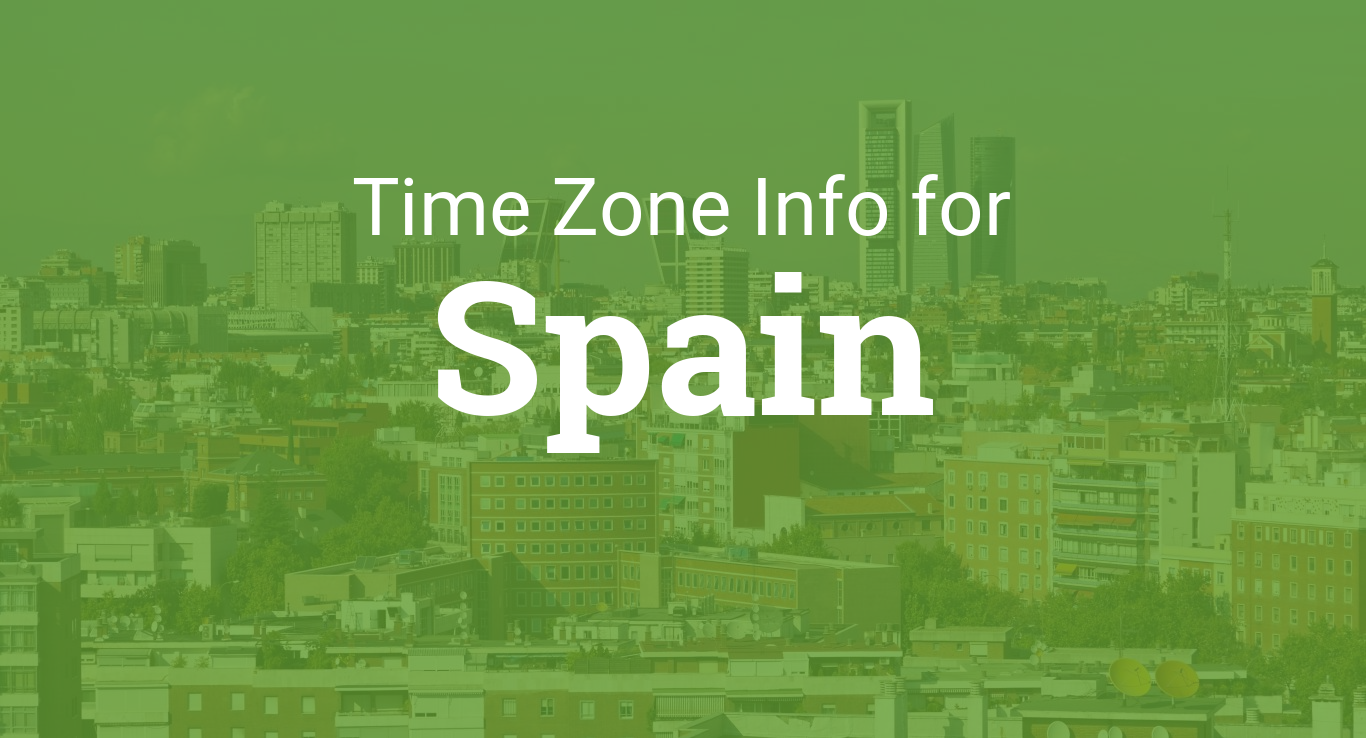 Time Zones in Spain
