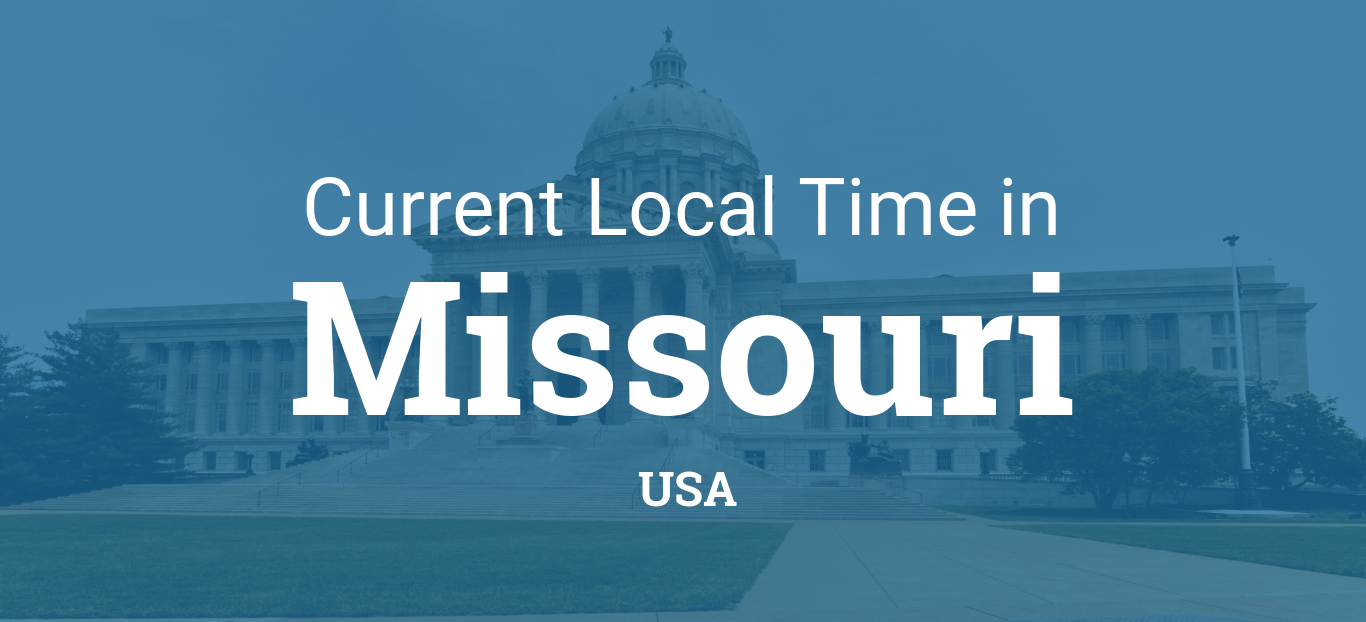 Time in Missouri, United States