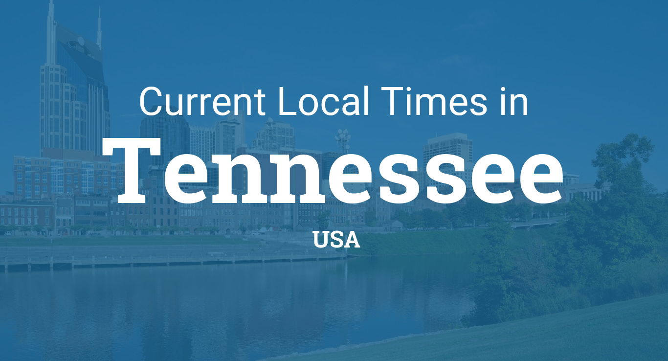 Time in Tennessee, United States