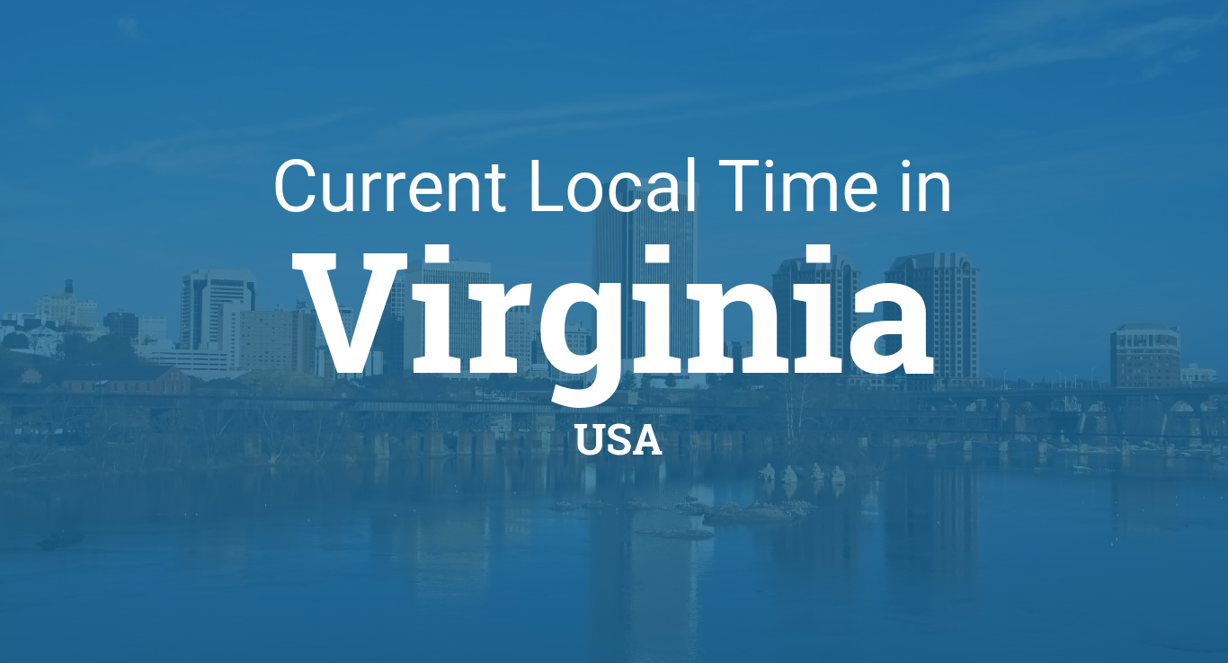 Time in Virginia, United States
