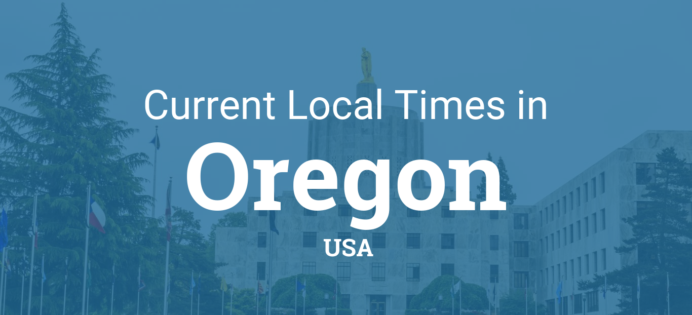 Time in Oregon, United States