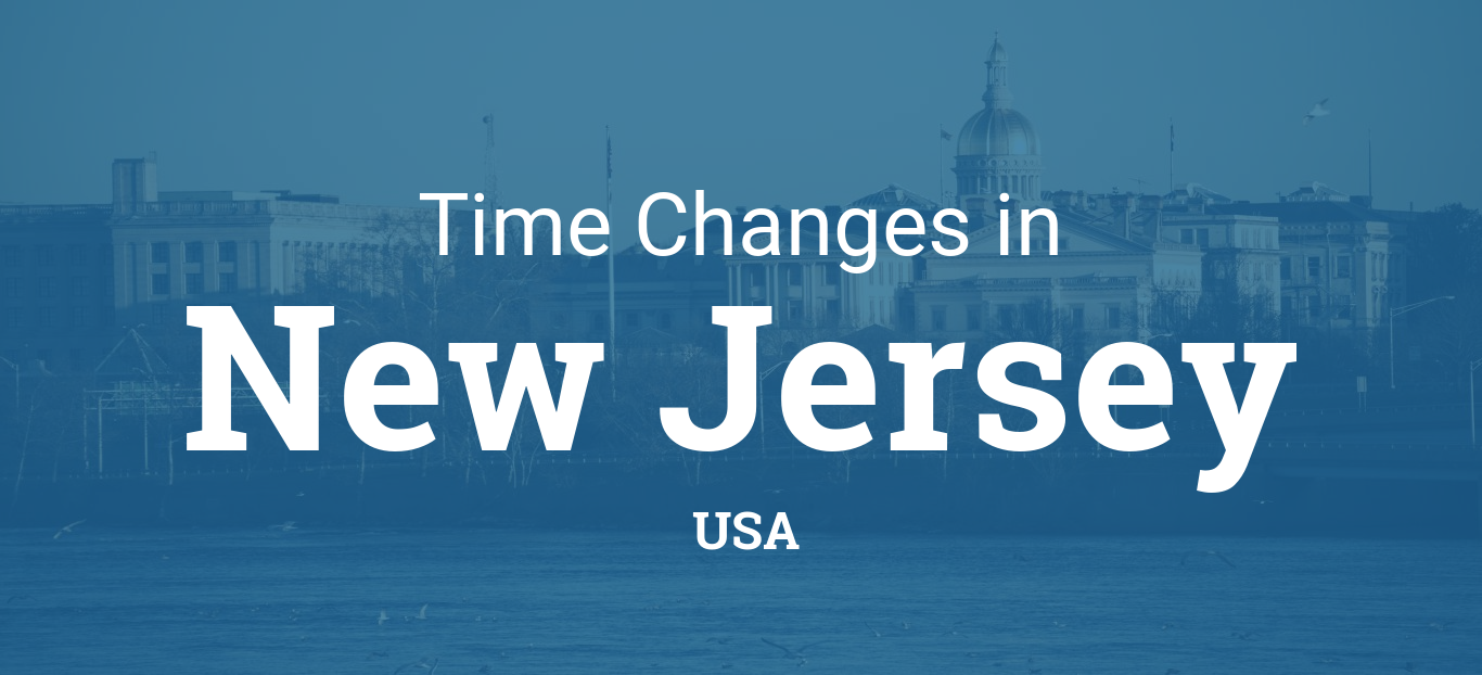 Daylight Saving Time 2023 in New Jersey, United States