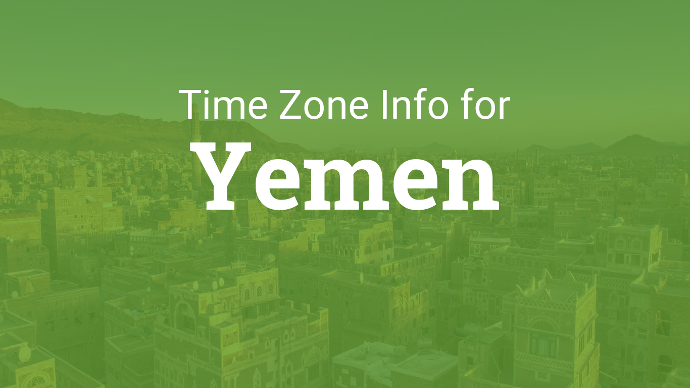 Time Zones in Yemen