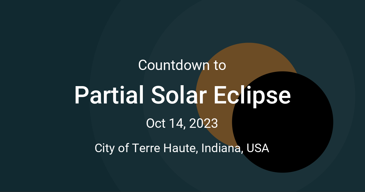 Partial Solar Eclipse Countdown Time since Oct 14, 2023 113710 am